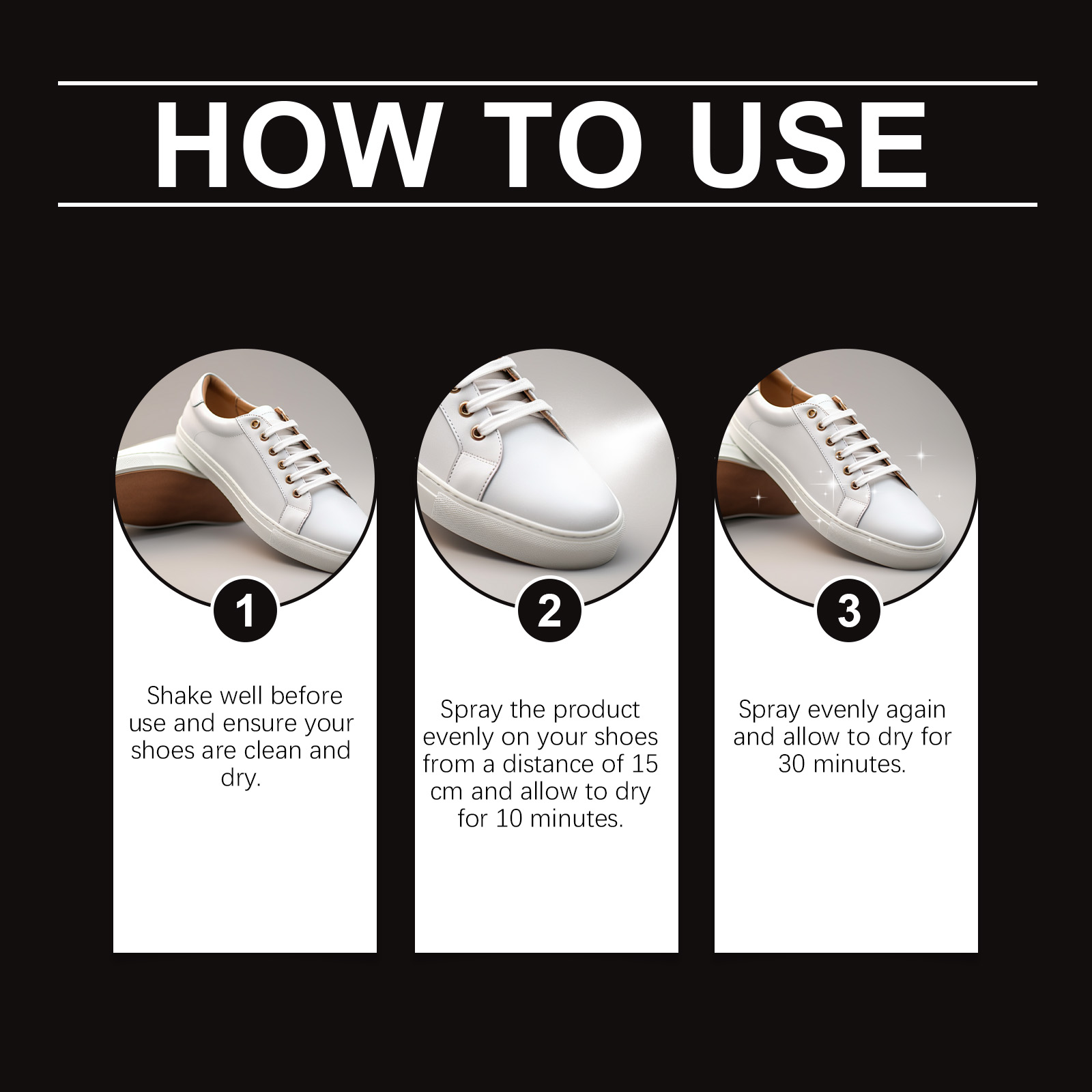 Ayakkabı Su Geçirmez Koruyucu  - White Sneaker Care Kit incelemesi ve fiyatı